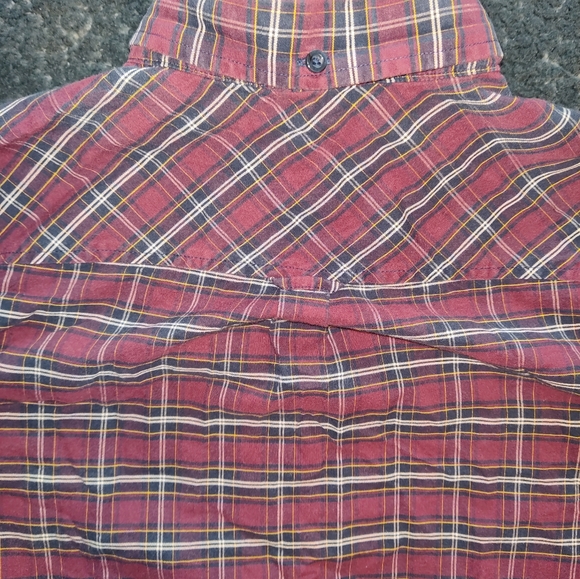 Ben Sherman Long Sleeve Button Down Plaid Shirt - Picture 2 of 8